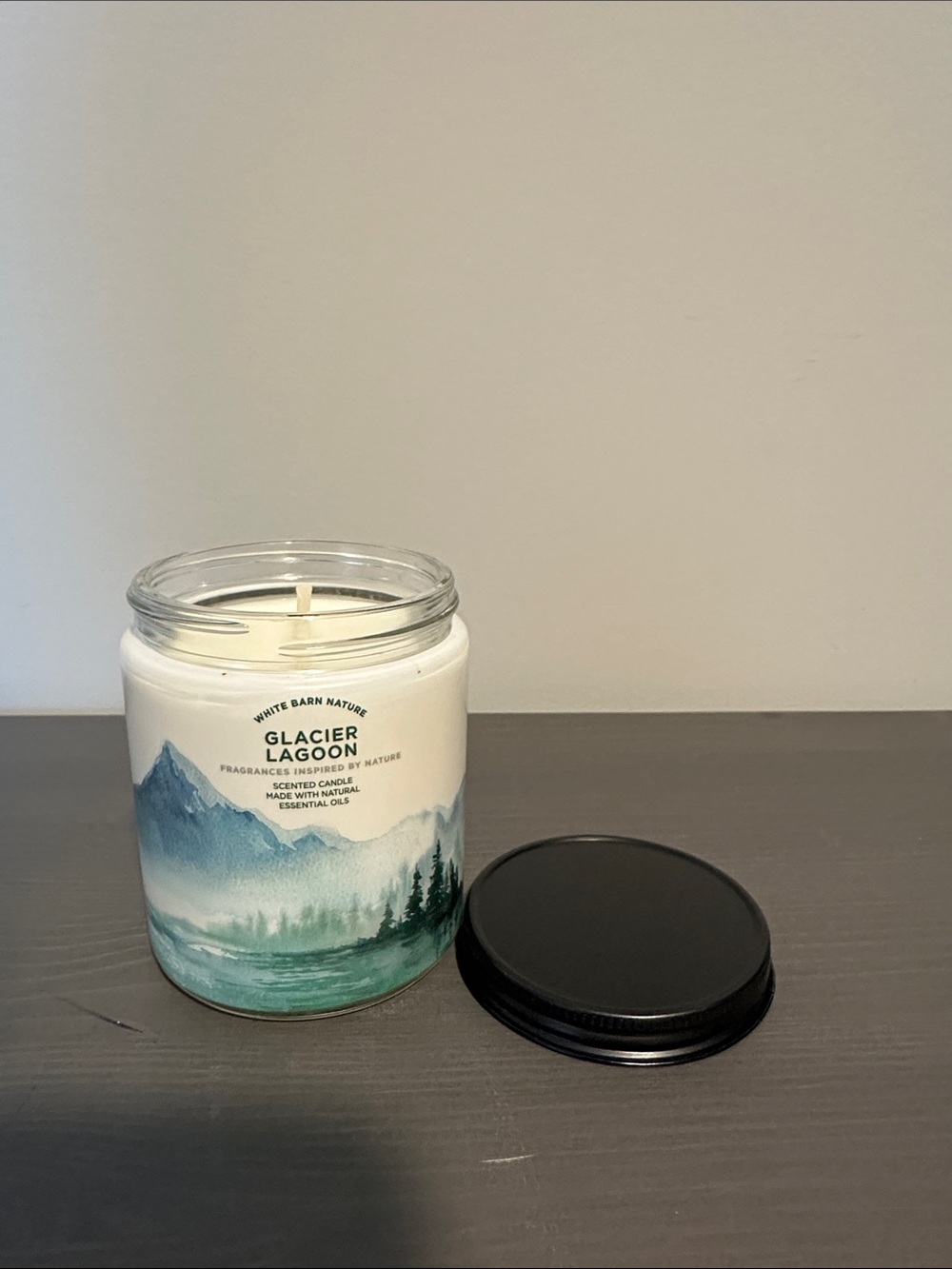 🏔️ White Barn Glacier Lagoon Single Wick Candle